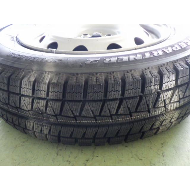 タイヤ・ホイール (484)165/70R14 BRIDGESTONE ICE PARTNER 2 BRIDGESTONE 165/70R14 新品 2本セット 冬タイヤ 鉄ホイール