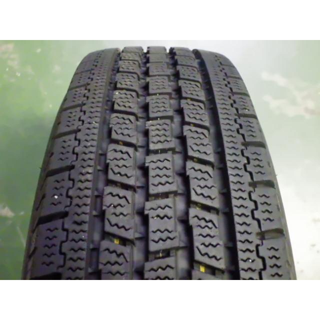 155/80R14 中古 8分山 4本セット  冬タイヤ 鉄ホイール トーヨー DELVEX 934 14×5J PCD100 4穴 +40 2018年製 TW1328の画像