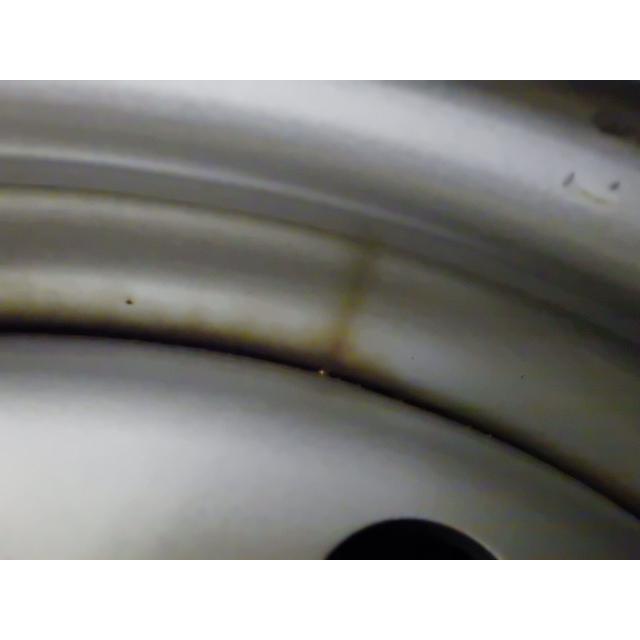 155/80R14 中古 8分山 4本セット  冬タイヤ 鉄ホイール トーヨー DELVEX 934 14×5J PCD100 4穴 +40 2018年製 TW1328の画像