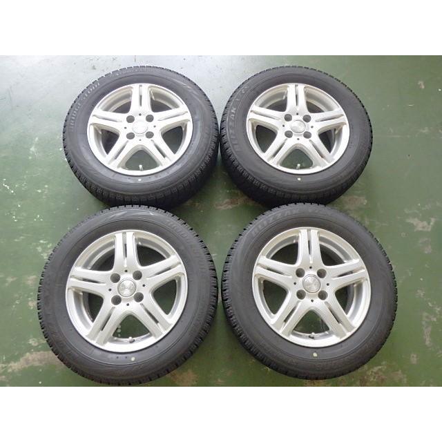 バリ溝！ホンダ純正 ブリヂストン 175/65R14 タイヤ・ホイールセット