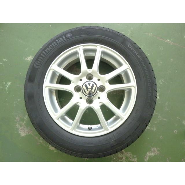 165/70R14 中古 8分山 4本セット 夏タイヤ アルミホイール Continental 