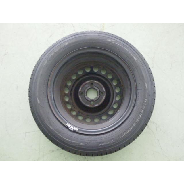 175/65R14 中古 8分山 4本セット 夏タイヤ 鉄ホイール トーヨー NANOENERGY 3PLUS 14×5.5JJ 2023年製 175/65/14 175/65-14 TW1386の画像