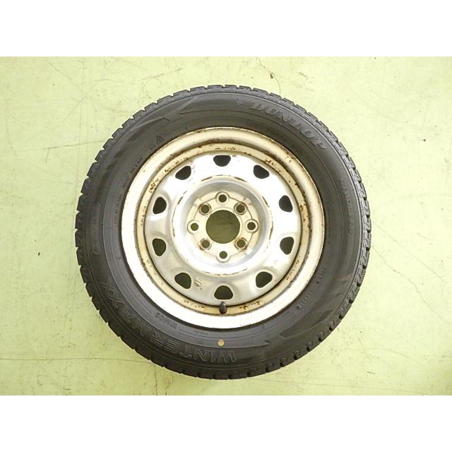 DUNLOP（ダンロップ） 165/70R14 中古 7分山 4本セット 冬タイヤ 鉄
