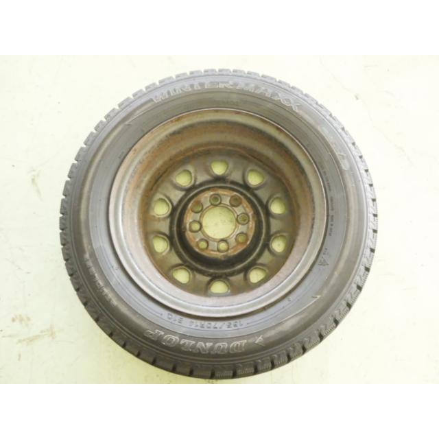 DUNLOP（ダンロップ） 165/70R14 中古 7分山 4本セット 冬タイヤ 鉄