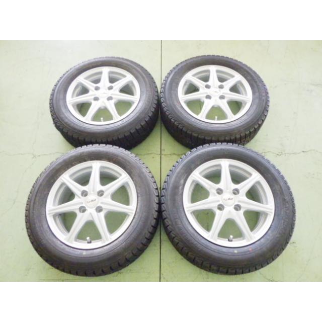 175/65R14 中古 9.9分山 4本セット 冬タイヤ アルミホイール ヨコハマタイヤ YOKOHAMA アイスガード ice GUARD iG30 14×5.5J TW1426