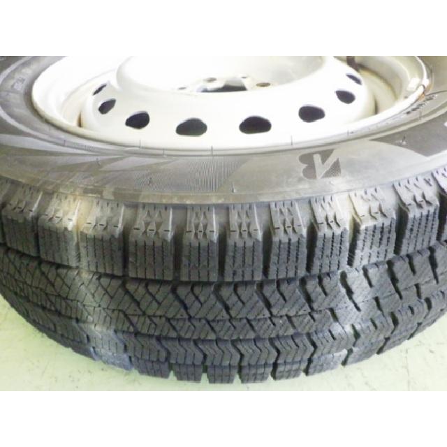 BRIDGESTONE（ブリヂストン） 175/65R15 中古 4本セット 冬タイヤ 鉄