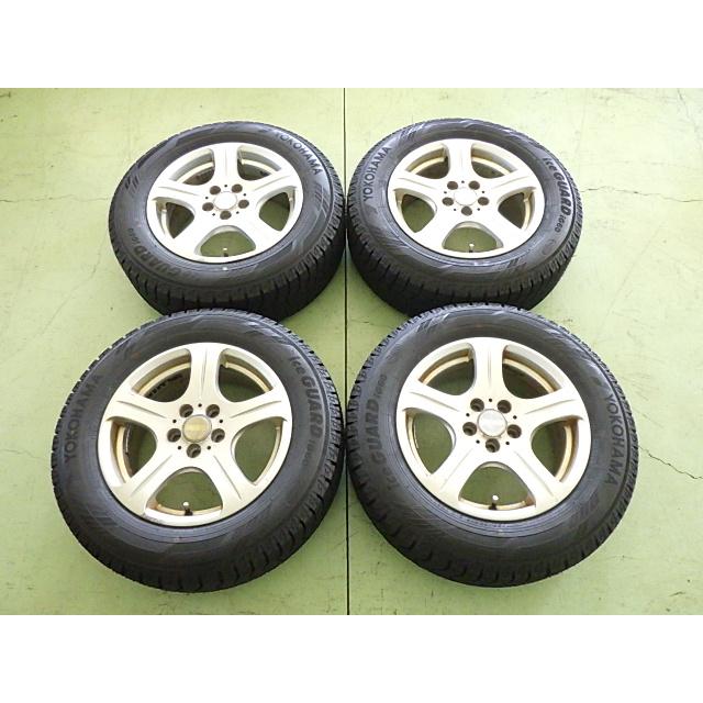 中古/走行少【ヨコハマ ice GUARD iG50195/65/R15】 ヨコハマタイヤ（YOKOHAMA TIRE） 195/65R15 中古 8分山 4本SET 冬