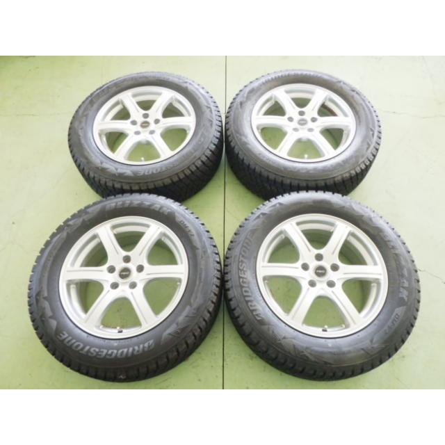 BRIDGESTONE 17インチ スタッドレスタイヤ4本セット　ブリザック DM-V1　225/65R17　ホイル 5穴/114.3　中古 BRIDGESTONE（ブリヂストン） 中古タイヤ スタッドレスタイヤ ホイール