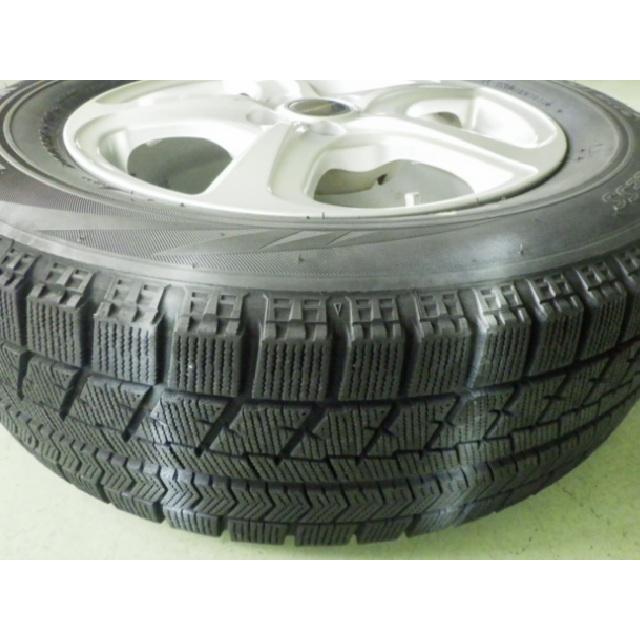 195/65R15 中古 4本セット 冬タイヤ アルミホイール ブリヂストン BRIDGESTONE ブリザック BLIZZAK VRX 15×6J TW1446の画像