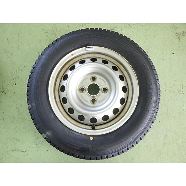 BRIDGESTONE（ブリヂストン） 155/80R14 中古 9.9分山 2本セット 冬 