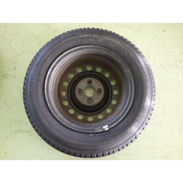 BRIDGESTONE（ブリヂストン） 155/80R14 中古 9.9分山 2本セット 冬