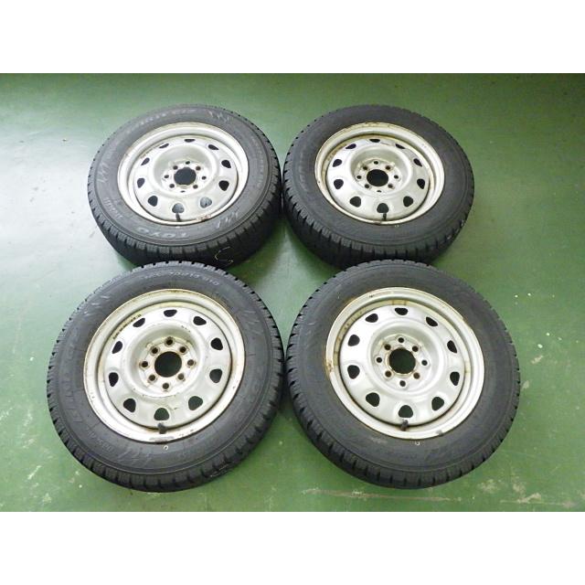 TOYO TIRES（トーヨータイヤ） 165/70R14 中古 4本セット 冬タイヤ 鉄 