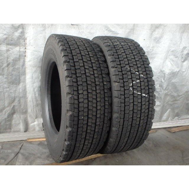 245/70R19.5 136/134J BRM 冬 W900 中古再生 2本セット スタッドレス 