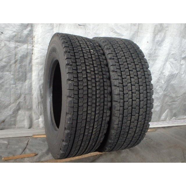 245/70R19.5 136/134J BRM 冬 W900 中古再生 2本セット スタッドレス 