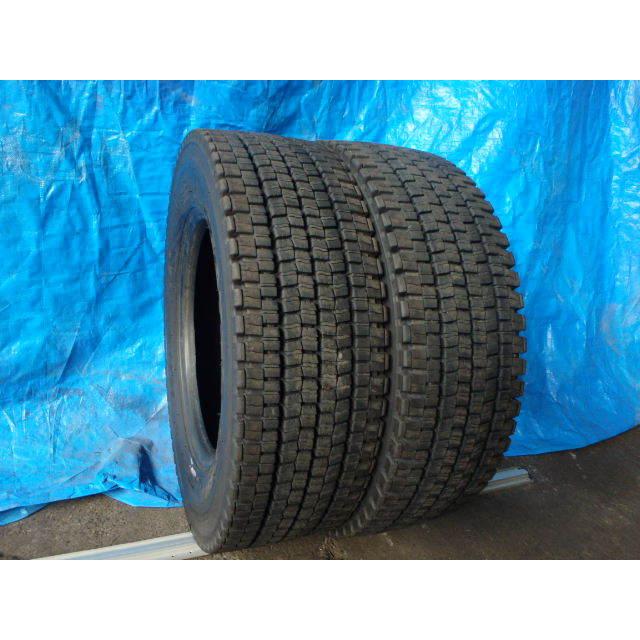 UT1554-ダンロップ SP001 245/70R19.5 136/134J 中古 7分山 2本セット 