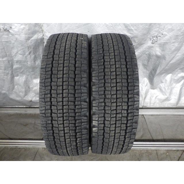 UT2480-ブリヂストン W970 265/60R22.5 143/140J 中古 7分山 2本セット  
