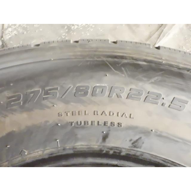 DUNLOP（ダンロップ） 275/80R22.5 151/148J SP638 中古 9.9分山 2本 