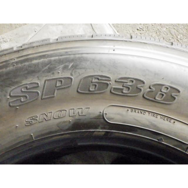 DUNLOP（ダンロップ） 275/80R22.5 151/148J SP638 中古 9.9分山 2本