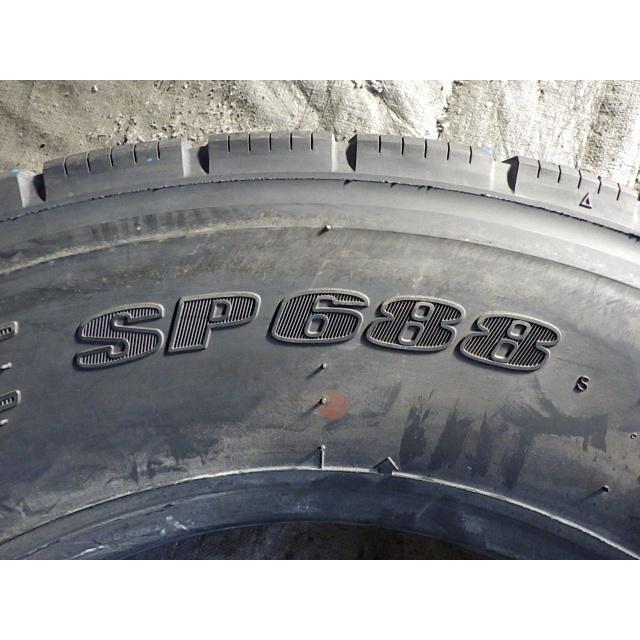 DUNLOP（ダンロップ） 245/70R19.5 136/134J SP688 中古 9.9分山 2本