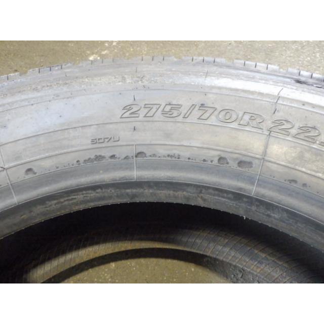 275/70R22.5 148/145J ヨコハマ YOKOHAMA 夏 507U 中古 9分山 2本セット サマータイヤ 2023年製 日本製 275/70/22.5 275/70-22.5 UT3101 | ヨコハマタイヤ | 03