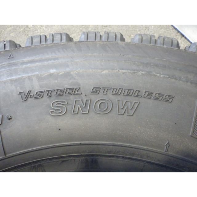 265/70R19.5 140/138J ブリヂストン BRIDGESTONE 冬 W910 中古 7分山 4本SET スタッドレスタイヤ 日本製 265/70/19.5 265/70-19.5 UT3187 | BRIDGESTONE | 02