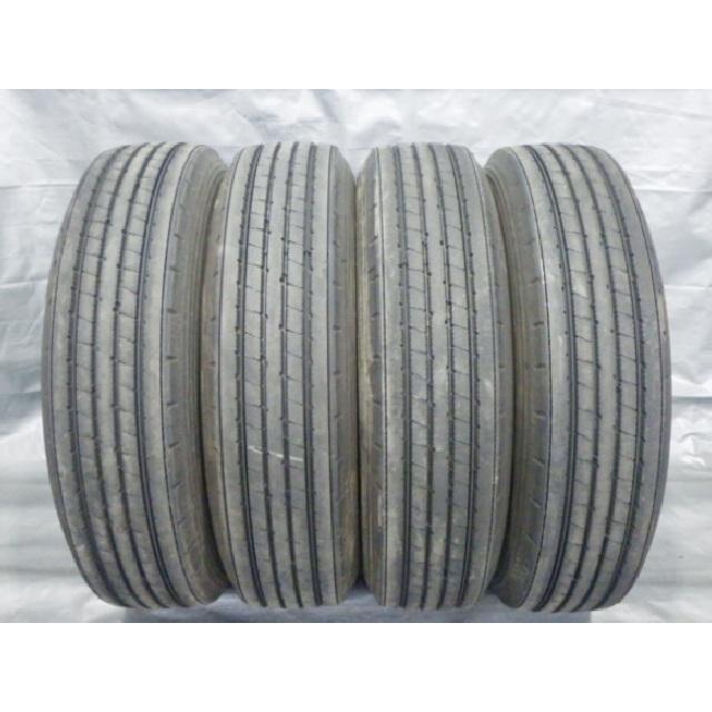 11R22.5 16PR ブリヂストン BRIDGESTONE 夏 V-STEEL RIB R173 中古 7分山 4本セット サマータイヤ 2025年製 日本製 11/22.5 11-22.5 UT3257 | BRIDGESTONE