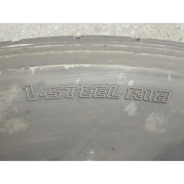 11R22.5 16PR ブリヂストン BRIDGESTONE 夏 V-STEEL RIB R173 中古 7分山 4本セット サマータイヤ 2025年製 日本製 11/22.5 11-22.5 UT3257 | BRIDGESTONE | 02