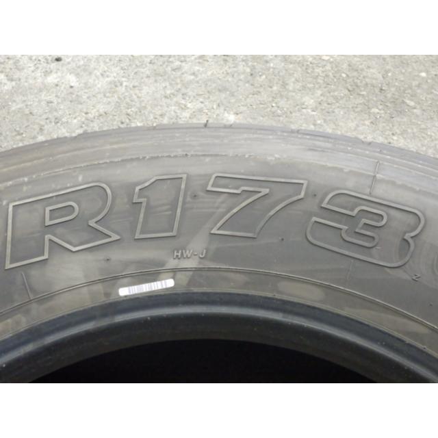 11R22.5 16PR ブリヂストン BRIDGESTONE 夏 V-STEEL RIB R173 中古 7分山 4本セット サマータイヤ 2025年製 日本製 11/22.5 11-22.5 UT3257 | BRIDGESTONE | 03