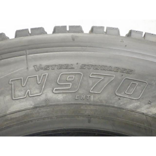 295/70R22.5 151/148J ブリヂストン BRIDGESTONE 冬 V-STEEL STUDLESS W970 中古 9.9分山 1本のみ スタッドレスタイヤ 日本製 UT3413 | BRIDGESTONE | 01