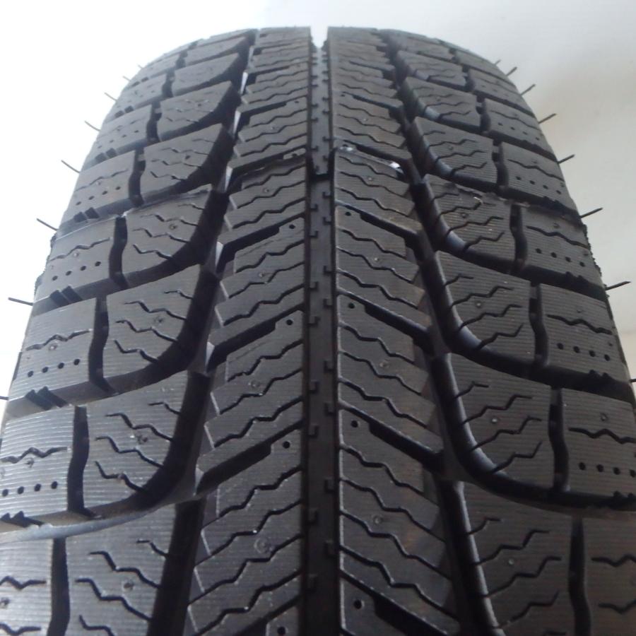 スタッドレスタイヤ Michelin X-ICE XI3 165/70R14 鉄ホイール付き x4本 ミシュラン（MICHELIN） 165/70R14 85T XL 冬 エックスアイスX-ICE XI3