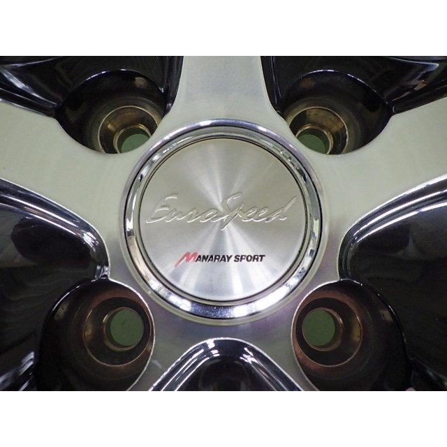 マナレイ WH2120-MANARAY EUROSPEED 15×5.5J PCD:100 4穴 +50 中古 1本 