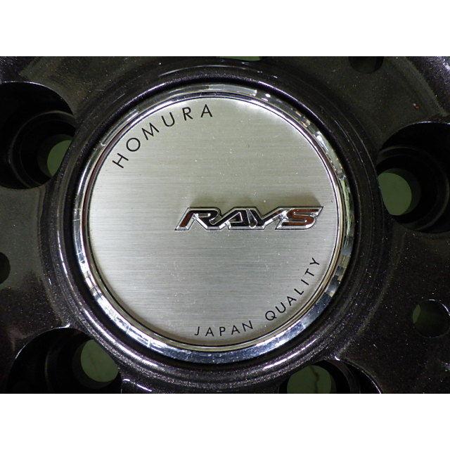 WH2122-RAYS HOMURA 17×7J PCD:114.3 5穴 +50 中古 1本のみ アルミホイール｜darhan｜03