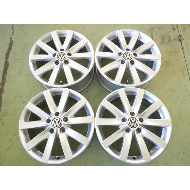 アルミホイール　17×7J ET50 PCD112 VW ゴルフ フォルクスワーゲン VW ゴルフ VII 7 純正 ホイール 4本 17