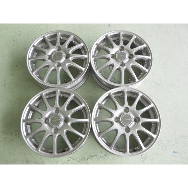 13×4.00B PCD:100 4穴 ブリヂストン BRIDGESTONE ECOFORME SE-12 中古 4本セット アルミホイール WH2197 | BRIDGESTONE