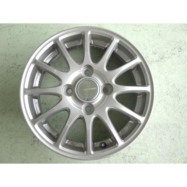 13×4.00B PCD:100 4穴 ブリヂストン BRIDGESTONE ECOFORME SE-12 中古 4本セット アルミホイール WH2197 | BRIDGESTONE | 01