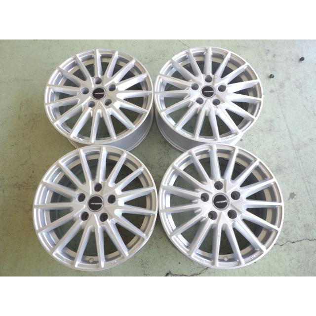16×6.5J PCD:114.3 5穴 +38 AIR BERG 中古 4本セット アルミホイール WH2203 | 