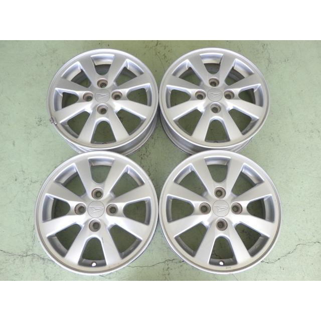 14×4.5J PCD:100 4穴 ダイハツ DAIHATSU ムーヴ 純正 中古 4本セット アルミホイール WH2204 | ダイハツ