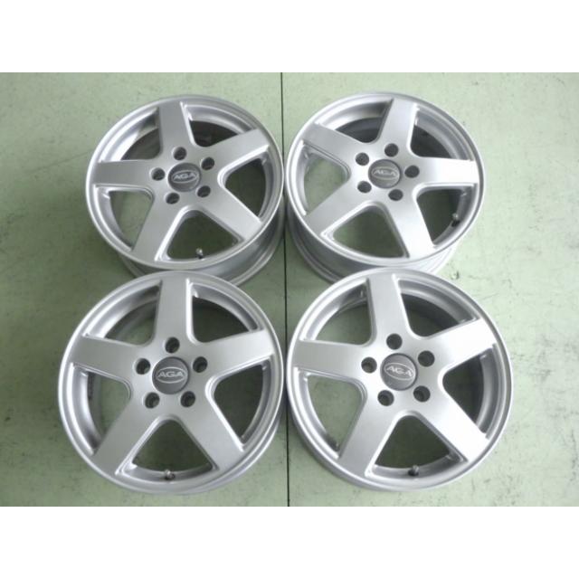 15×6JJ PCD:112 5穴 TARGA AGA NORDIC 中古 4本セット アルミホイール WH2212 | 