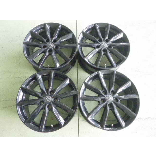 送料込 SEIN 17インチ 7J 1143 5H ホイール4本 17×7J PCD:114.3 5穴 AME SEIN 中古 4本セット アルミホイール WH2218