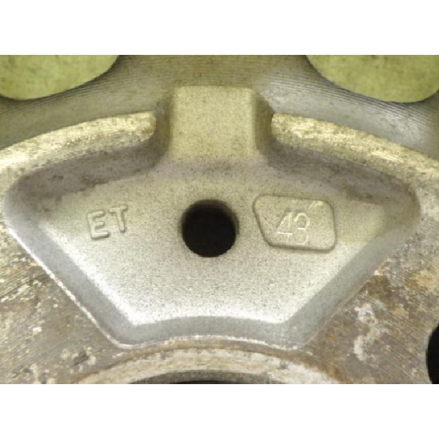 14×4.5J 4穴 A-TECH SCHNEIDER 中古 4本セット アルミホイール WH2239の画像