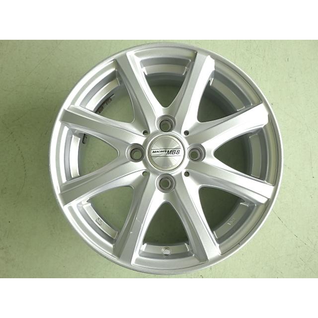 14×5.5J 4穴 MACBETH MB8 中古 4本セット アルミホイール WH2243 |  | 01