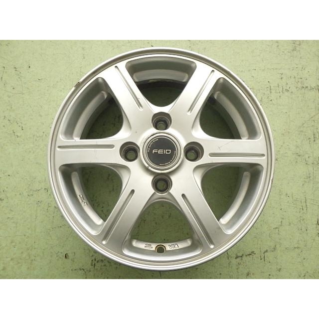 13×4.50B 4穴 ブリヂストン BRIDGESTONE FEID G6 中古 4本セット アルミホイール WH2249 | BRIDGESTONE | 01