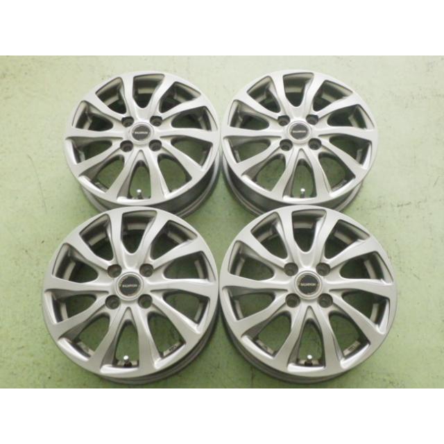 14×4.5J 4穴 ブリヂストン BRIDGESTONE BALMINUM TR10 中古 4本セット アルミホイール WH2250 | BRIDGESTONE