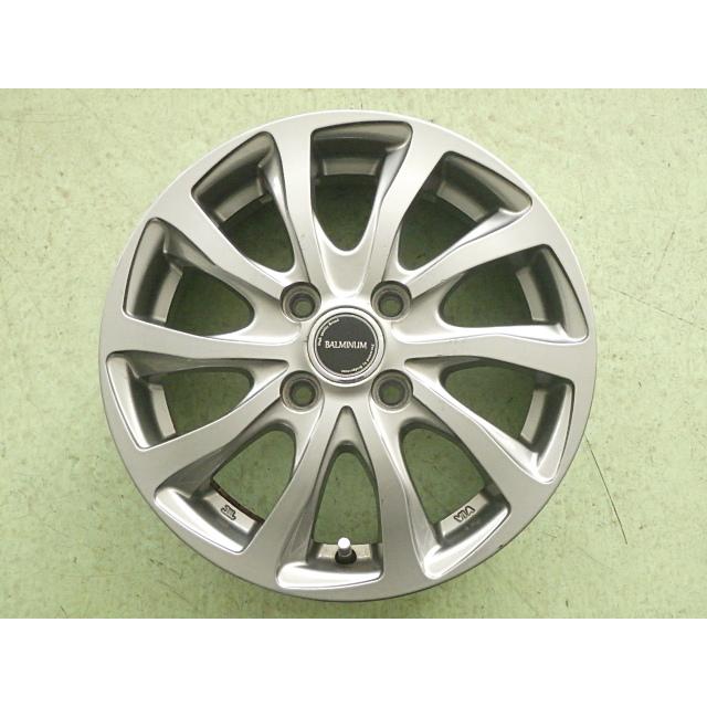 14×4.5J 4穴 ブリヂストン BRIDGESTONE BALMINUM TR10 中古 4本セット アルミホイール WH2250 | BRIDGESTONE | 01