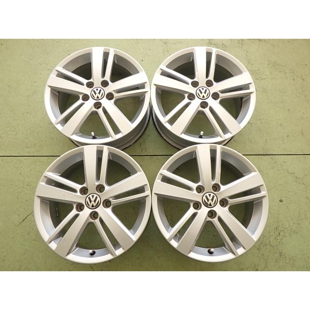 15×6.0J 5穴 フォルクスワーゲン Volkswagen ポロ 純正 中古 4本セット アルミホイール WH2259 | 