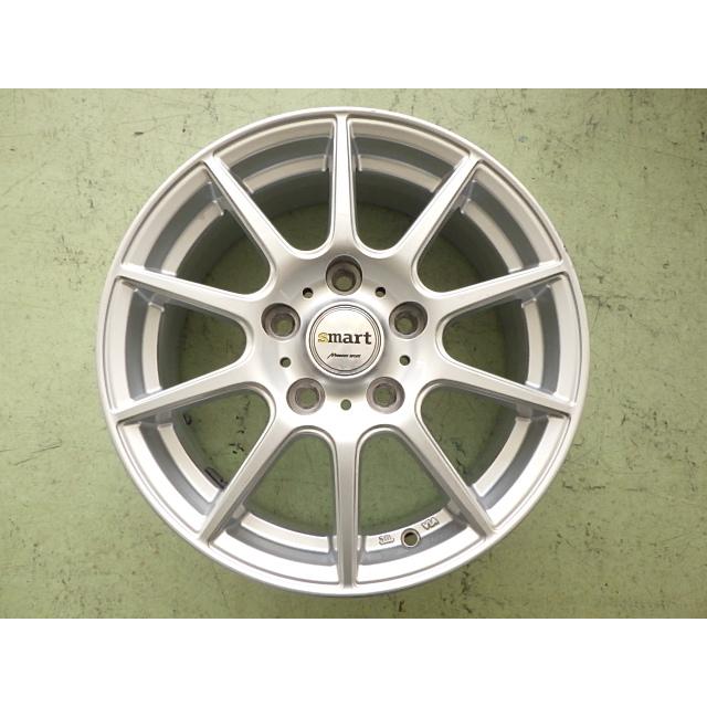 15×6.0J 5穴 MANARAY マナレイ smart 中古 4本セット アルミホイール WH2261 | マナレイ | 01
