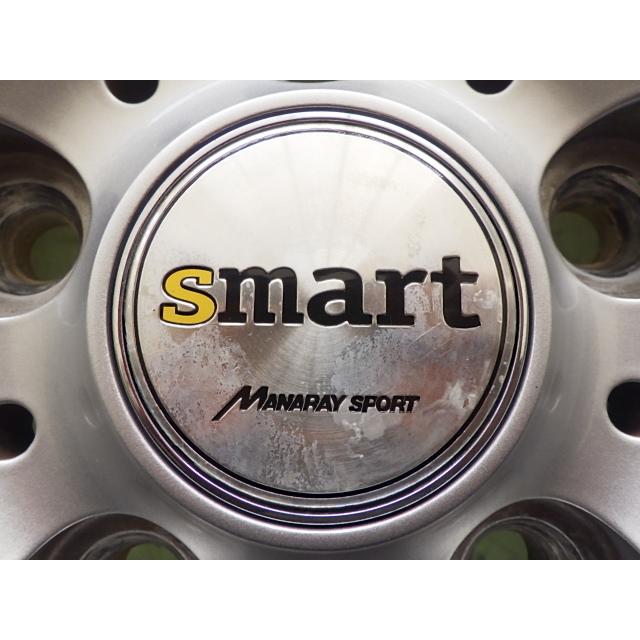 15×6.0J 5穴 MANARAY マナレイ smart 中古 4本セット アルミホイール WH2261 | マナレイ | 04