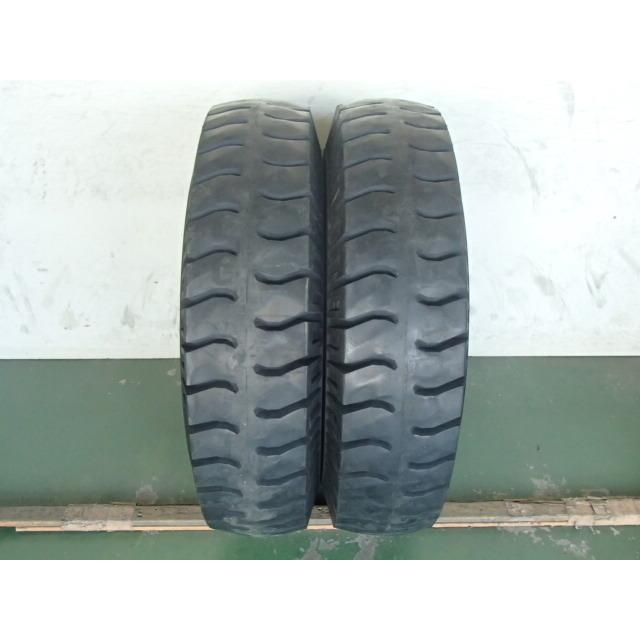 7.50-15 RIM5.50F AICHI CARRY ACE Unique 中古 2本セット フォークリフト ノーパンク 7.50/15 X0977 | 