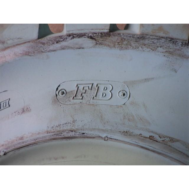 X1342-ダンロップ POWERLIFTER M-II FB 21×8-9 /6.00 中古 9.9分山 2本セット フォークリフト ノーパンク | DUNLOP | 02