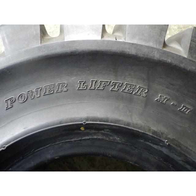 X1343-ダンロップ POWERLIFTER M-II FB 21×8-9 /6.00 中古 1本のみ フォークリフト ノーパンク | DUNLOP | 01
